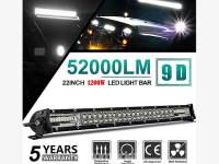 1200W հզորությամբ 52 սմ  երկարությամբ ԼԵԴ բար (բալկա) լապտեր գերպայծառ և պանորամային լուսարձակմամբ